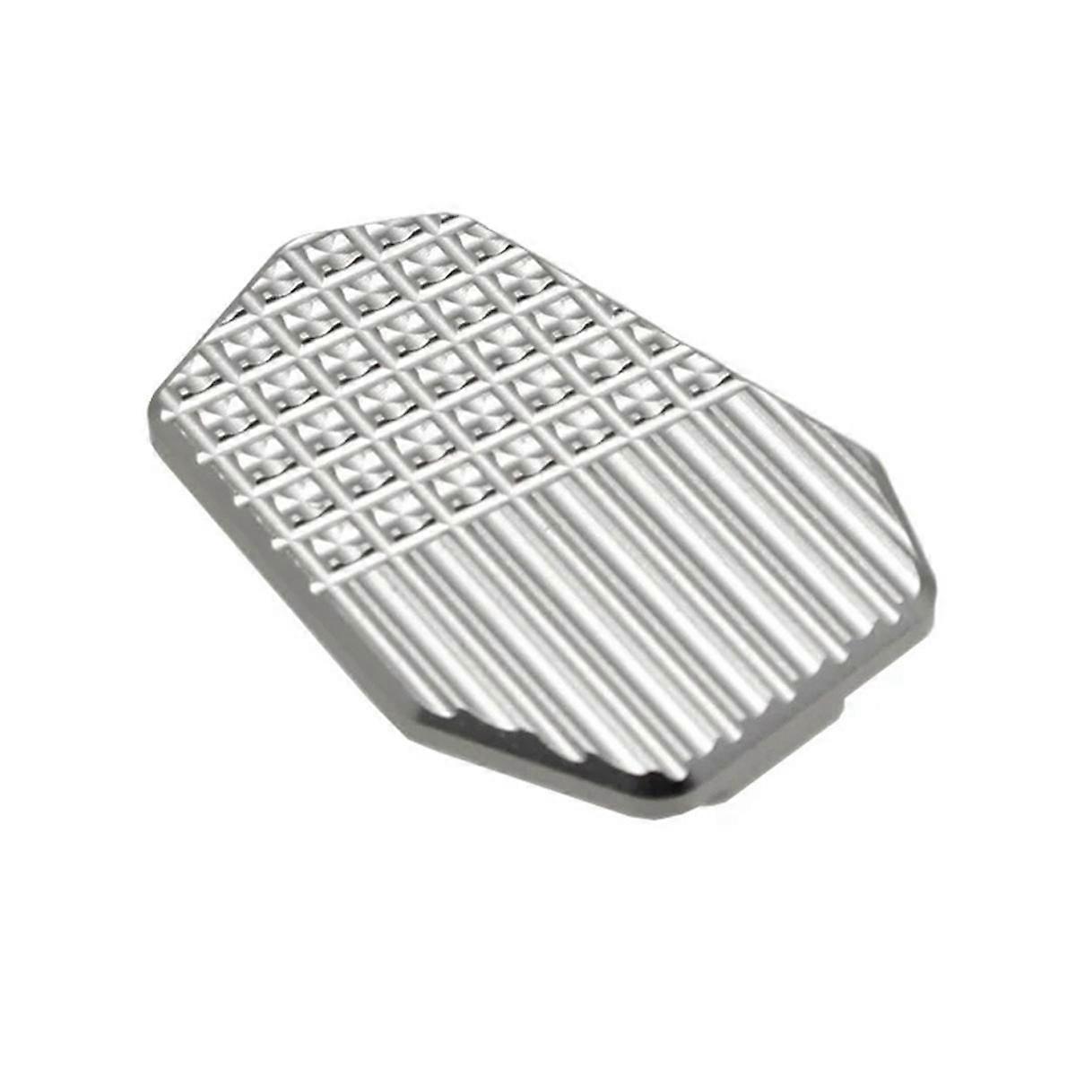 Motorcycle Rear Foot Brake Lever Pedal Enlarge Extension Pad for V4 V4 S Pikes (Silver)