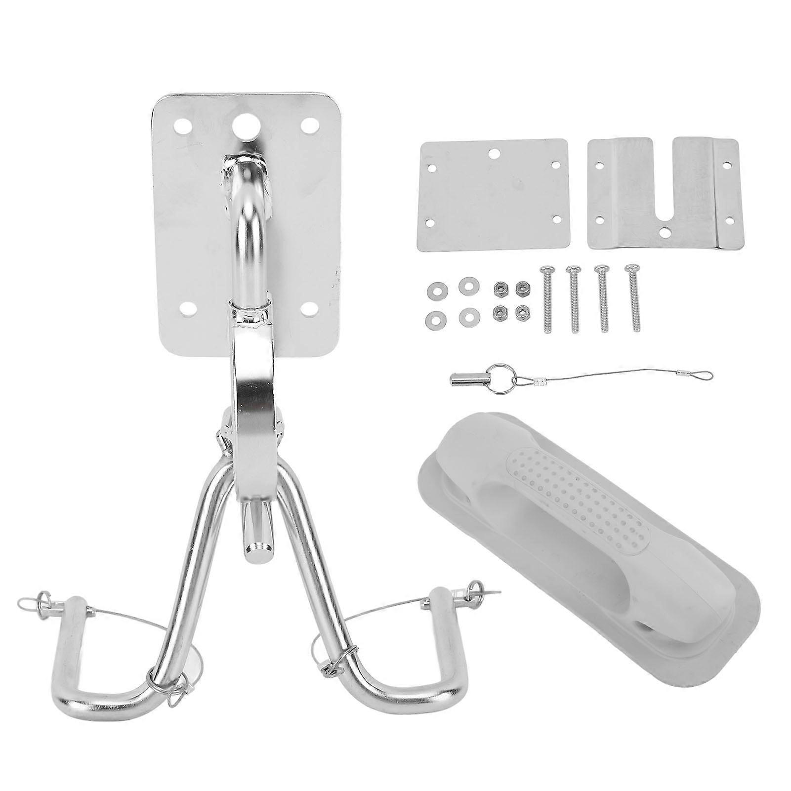 Schnellspanner Snap Davits Set 304 Edelstahl Instant Lock Davits System Marine-Hardware für Yachten Boote mit weißen Armlehnen