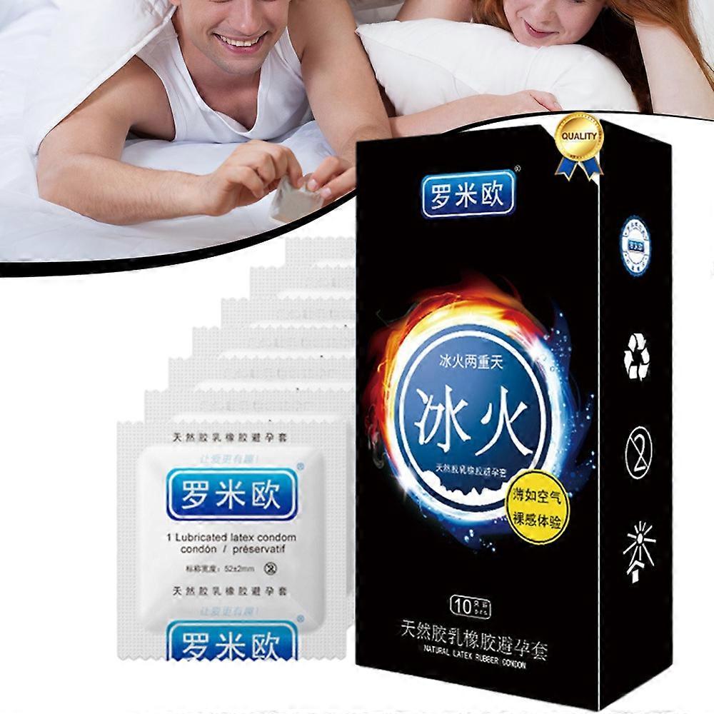 10pcs Ultra Thin Condom Sensitive Free Natural Feeling Waterproof For Men