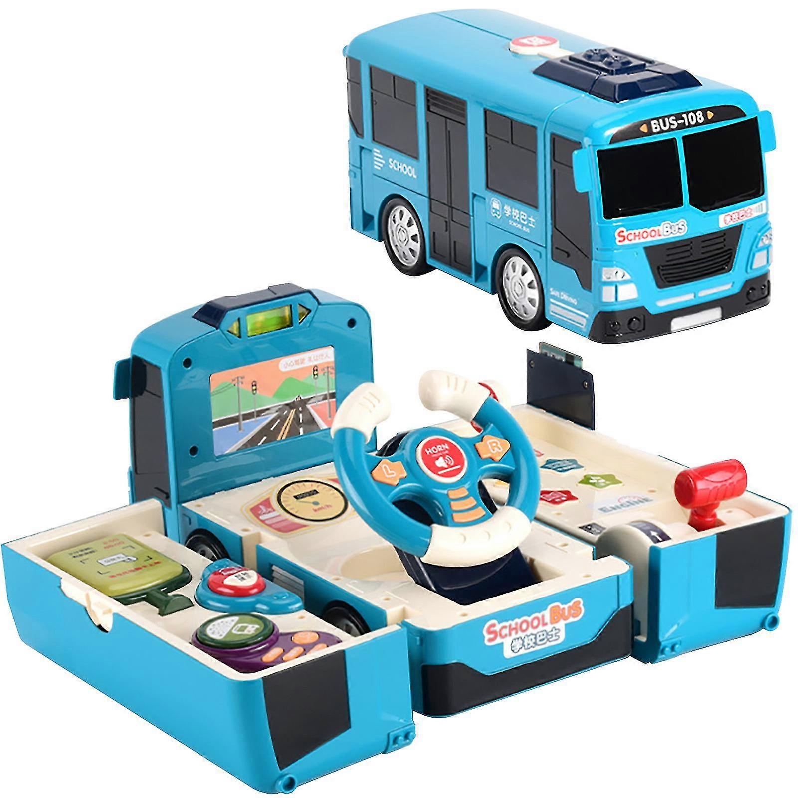 's Functal Deformable Bus Steering Wheel Inertial Wal