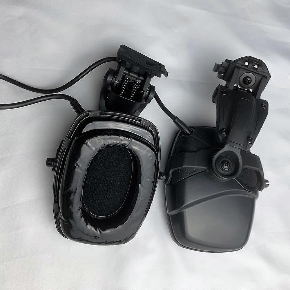 Redkid Tactical Noise Canceling Electronic Shooting Sports Headphones with Helmet ARC Adapter Airsof