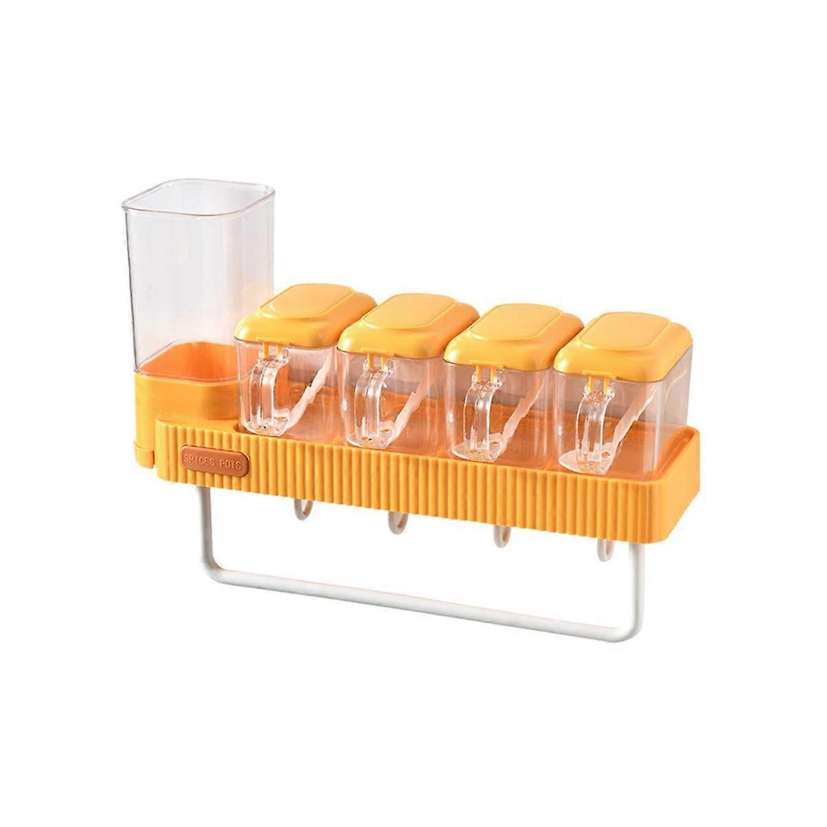 Rack Cutlery Sets Condiment Container Seasoning Chopsticks Container Kitchen Utensils Set Box Coffe