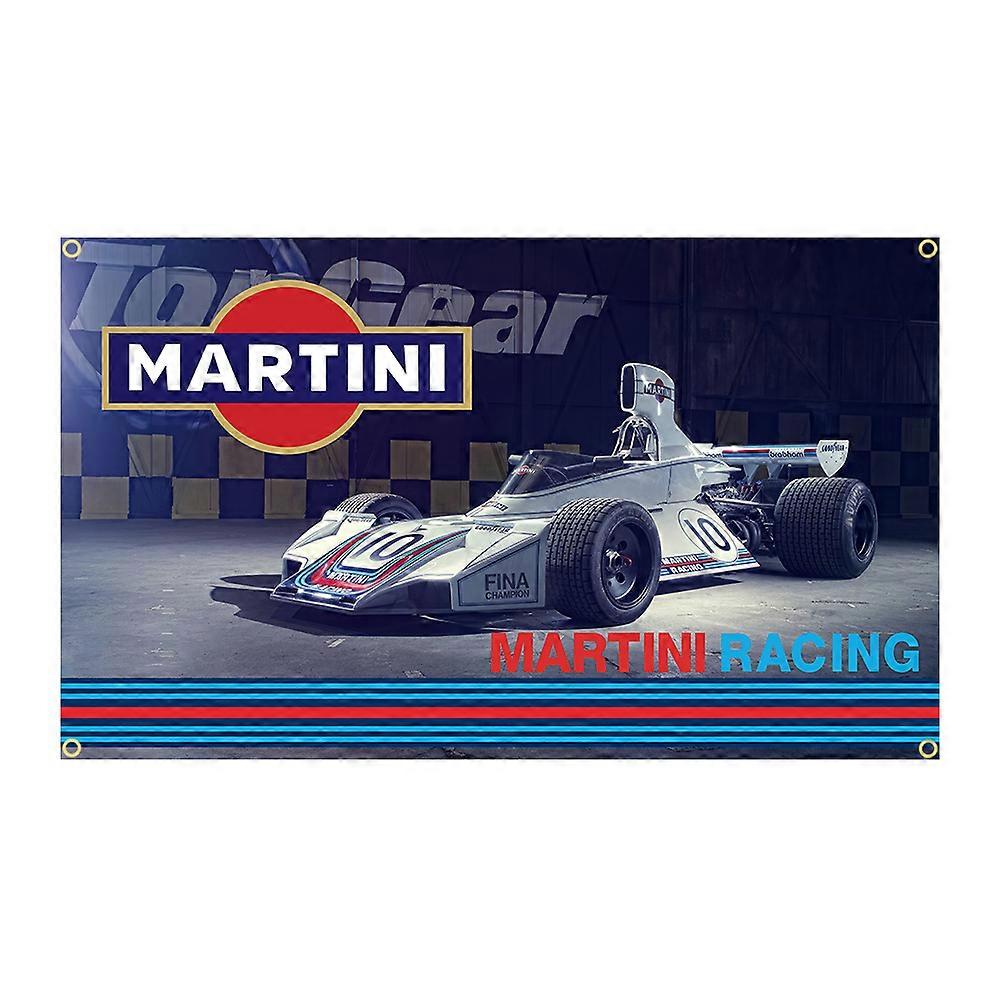 3x5Fts 90X150cm Martini Car Racing Flag