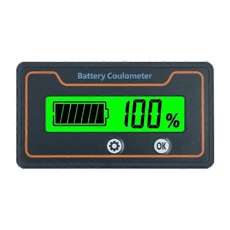 Digital Battery Capacity Tester for Marine Volt Battery Power Indicator Panel