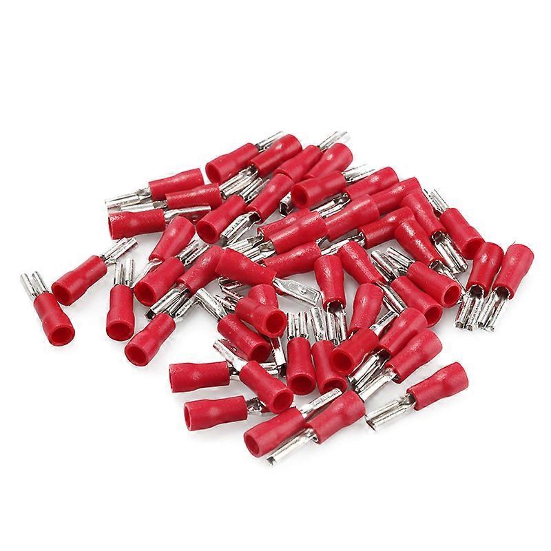 10Pcs/10pairs Crimp Terminals FDD/MDD Pre-Insulated Spade Cold Pressed Joint Crimp Cable Wire Connector Terminal 28/48/63mm