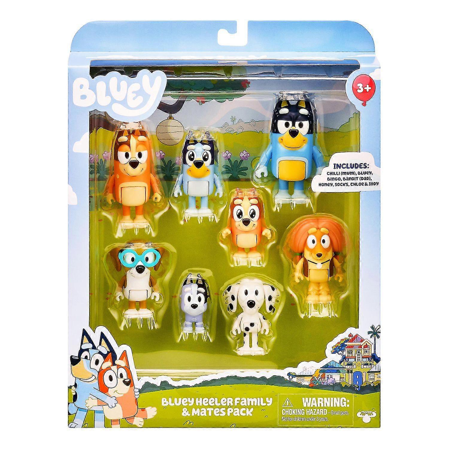Bluey 8 Figure Multipack