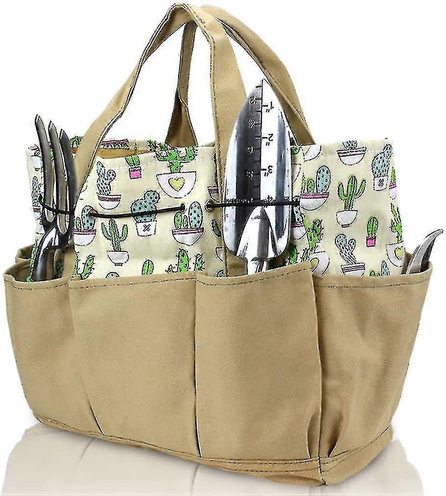 Canvas Garden Tool Storage Bag For Gardeners - Regular Size Tool Storage