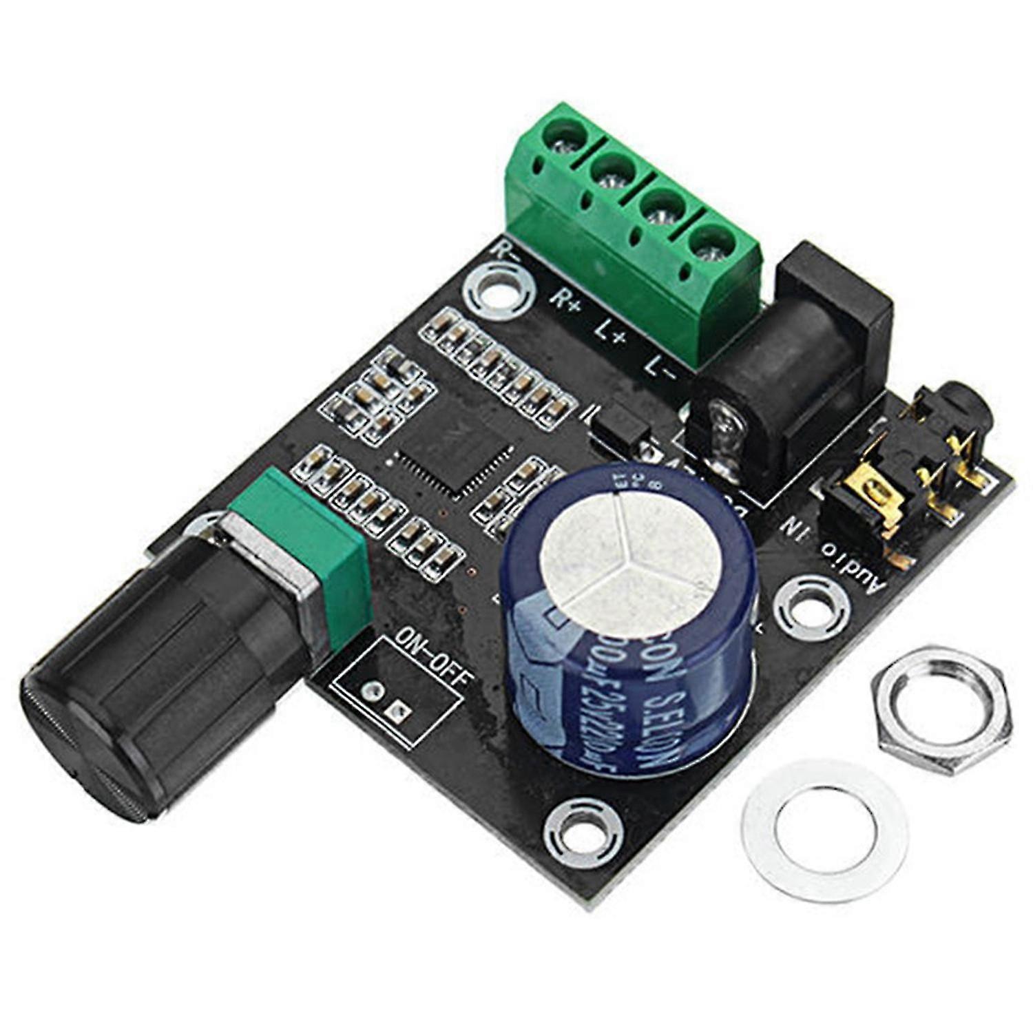 Pam8610 Channel Dc 12v Hd Pure Digital Audio Stereo Amplifier Board Class D 15w X 2 High Amplifier
