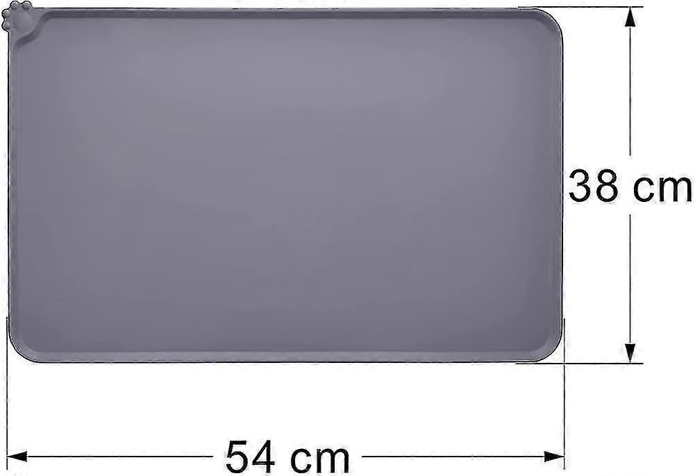 犬のためのフィードマット。キャッツフードボウルアンダーレイシリコーンフードマットノンスリップ