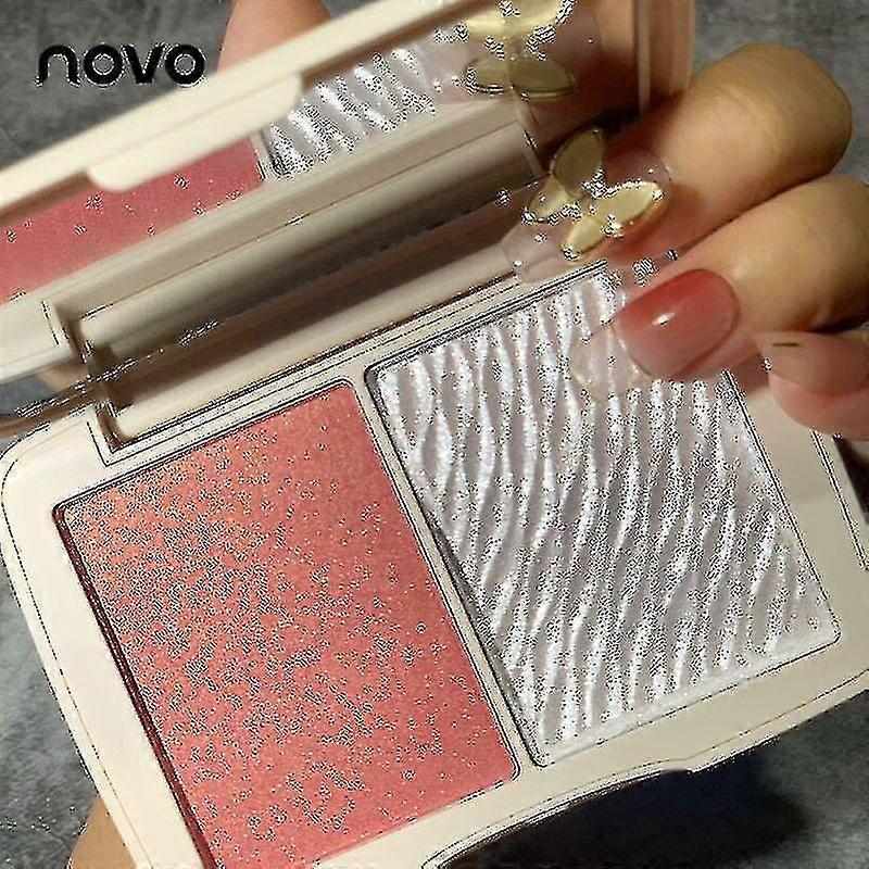 Brilliant Facial Contouring Shimmer Matte Highlights Powder Blush |bronzers & Highlighters