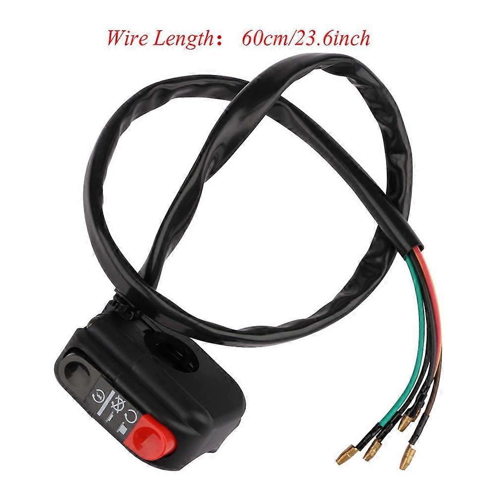 22mm Motorcycle Bar Ignition Switch On Off Starter Engine Start Kill Push Button