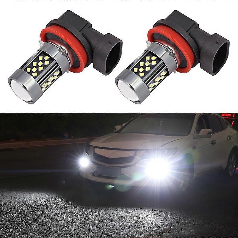 12V 7W Strobe Car LED Fog Light 1 Pair H11