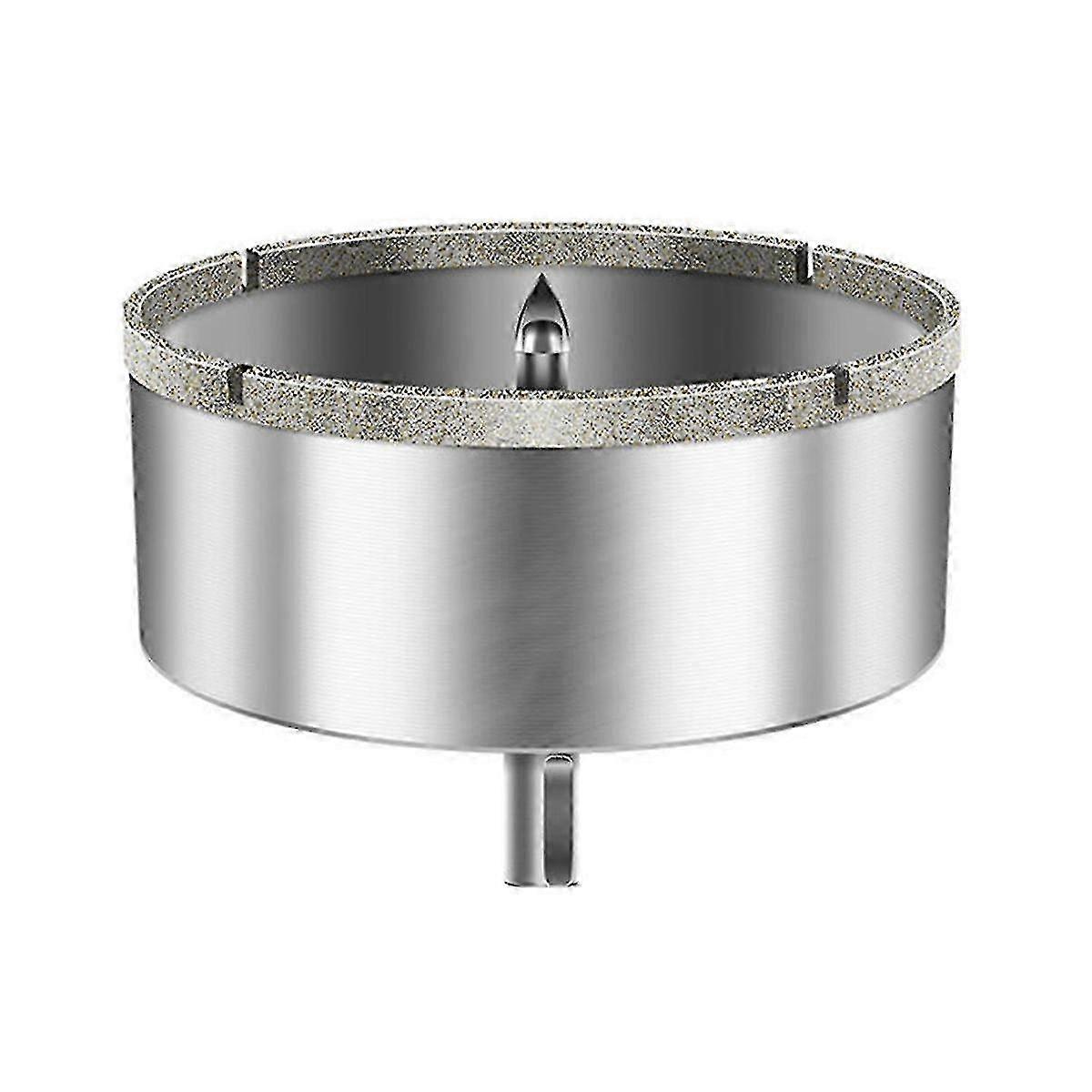 4 بوصة الماس هول المنشار مع الطيار بت بلاط طرف المغلفة ثقب المنشار مع توجيه مثقاب في المركز