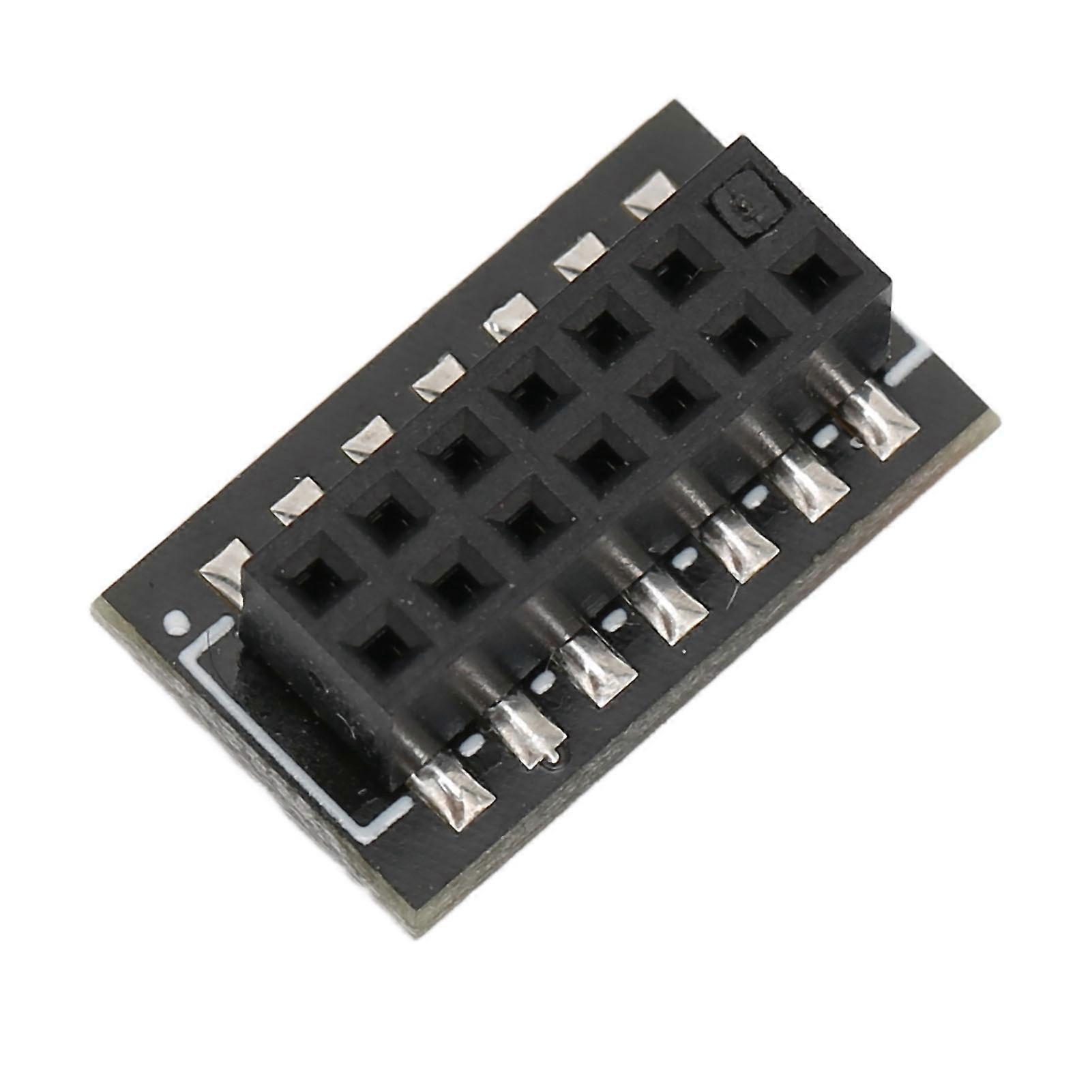 TPM 2.0 Encryption Security Module 14Pin LPC Interface Encryption Security Module for Asrock 14Pin SPI TPM2.0