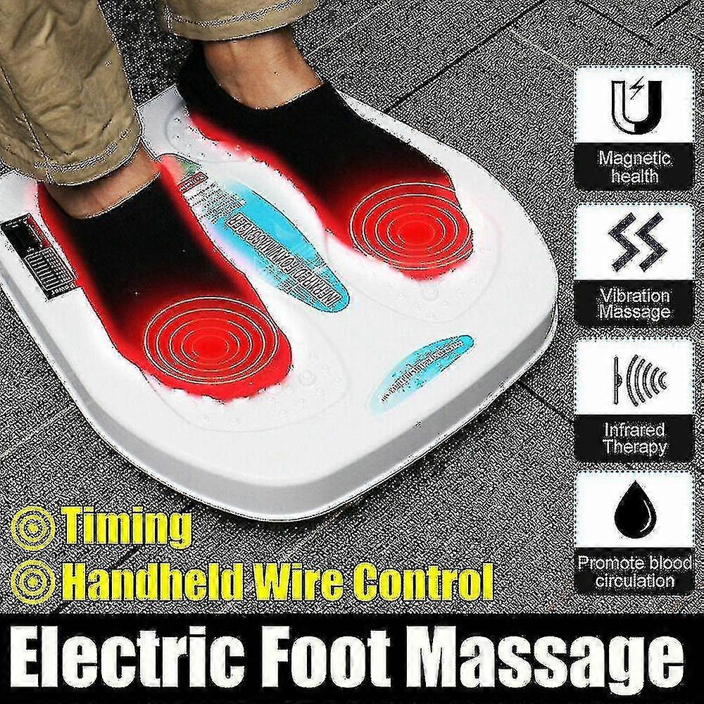 القدم الساق الاهتزاز الدورة الدموية الداعم قدم مدلك مع تسخين 9 أوضاع Xd. جديد/2024