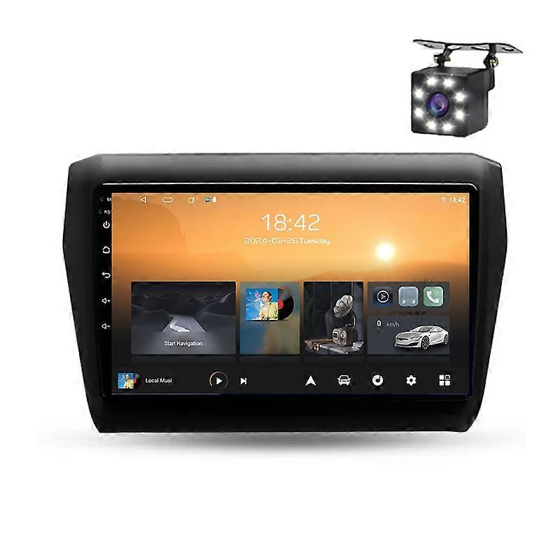 Car Radio For Suzuki Swift 5 2016 - 2020 Multimedia Video Player Carplay Auto