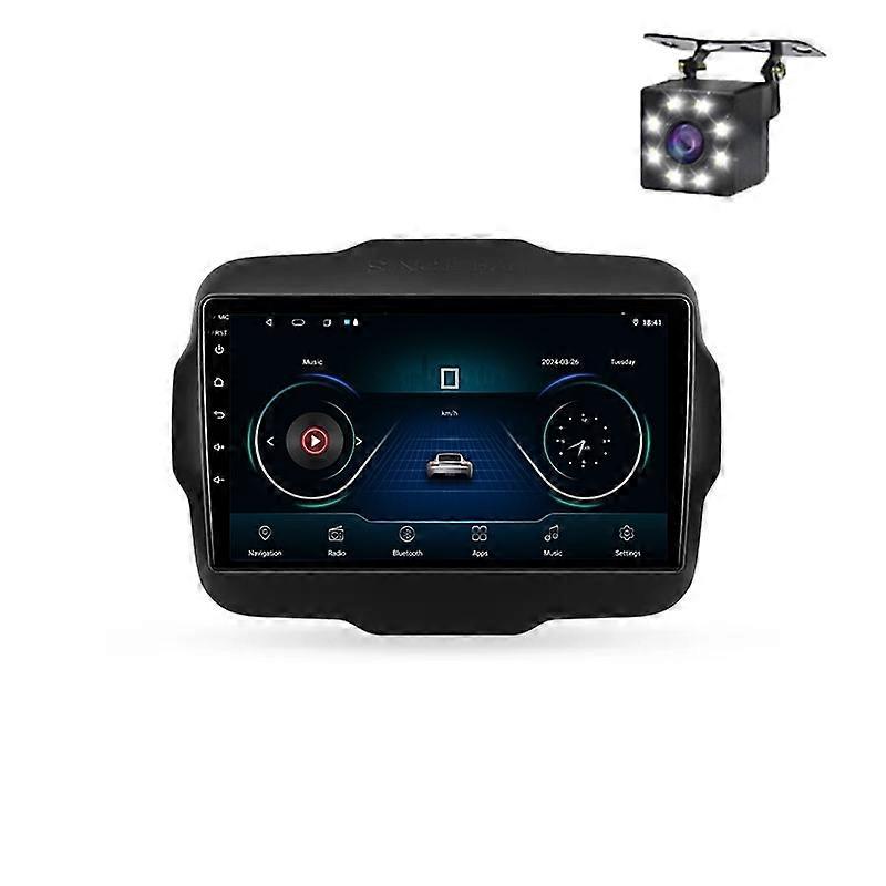 Car Radio Android For Jeep Renegade 2014 - 2018 Auto Multimedia Player Stereo GPS