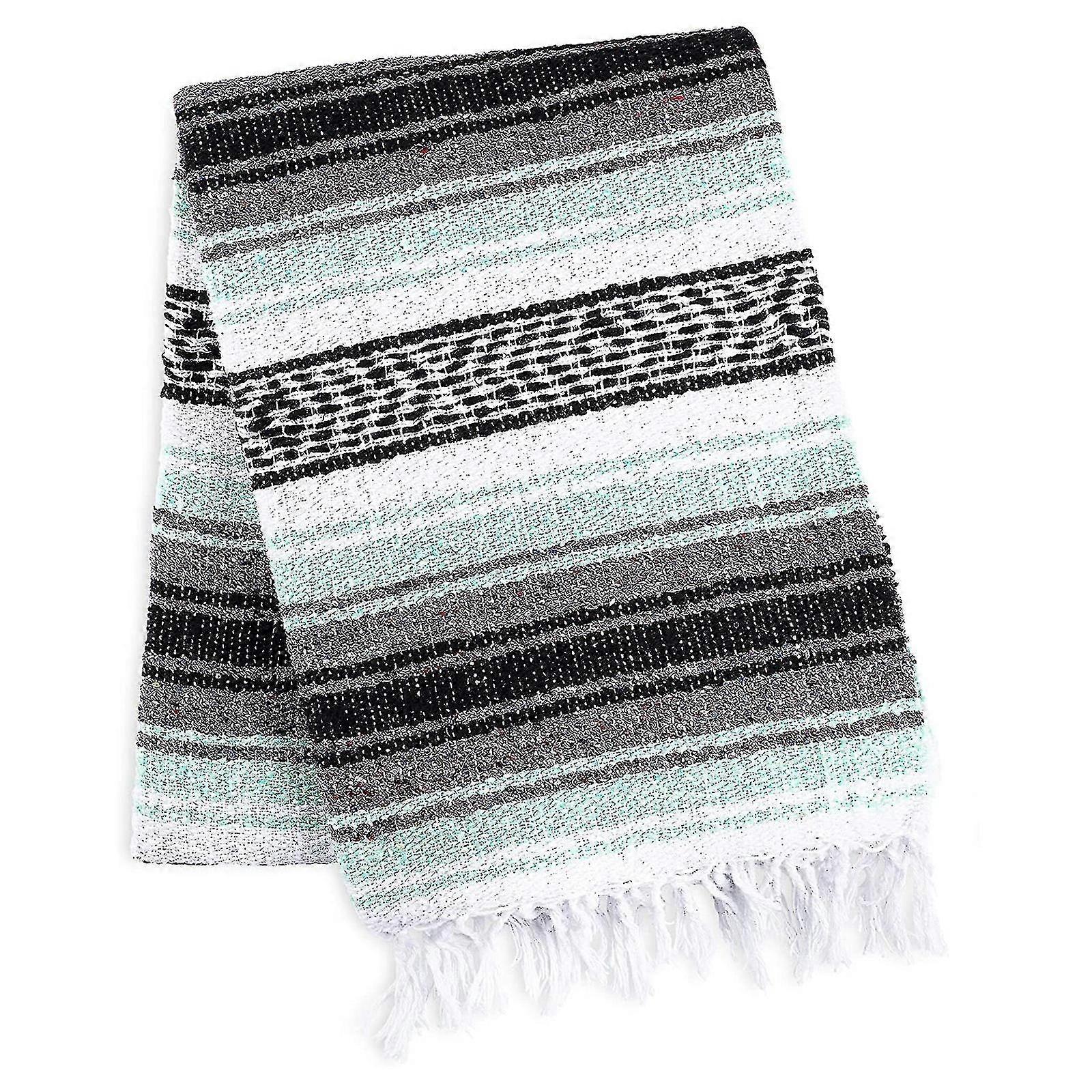 Handcrafted Mexican Blankets Artisanal Handwoven Serape Blanket