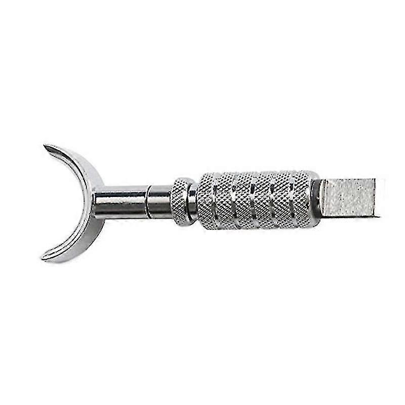 Adjustable Stainless Steel Leather Cutting Rotary Knife For Leather Processing (silver) (1pcs)