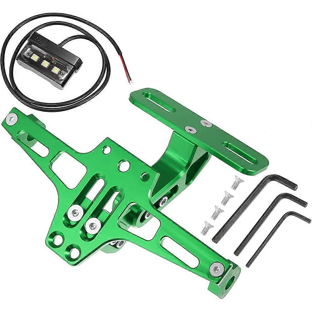 Motorcycle License Plate Bracket Universal Motorcycle Fender Eliminate Kit for OEM Turn Signal Light