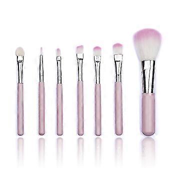 7 Stück Make-up-Pinsel, Rosa