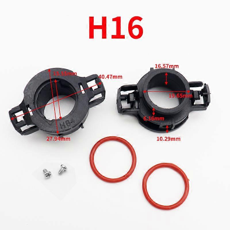 1 Pair Car LED headlights Adapter Holder Base for H7 H4 H3 H1 H11 H13 H16 9004 9005 HB3 9006 HB4 9007 Headlamp Retainer Socket