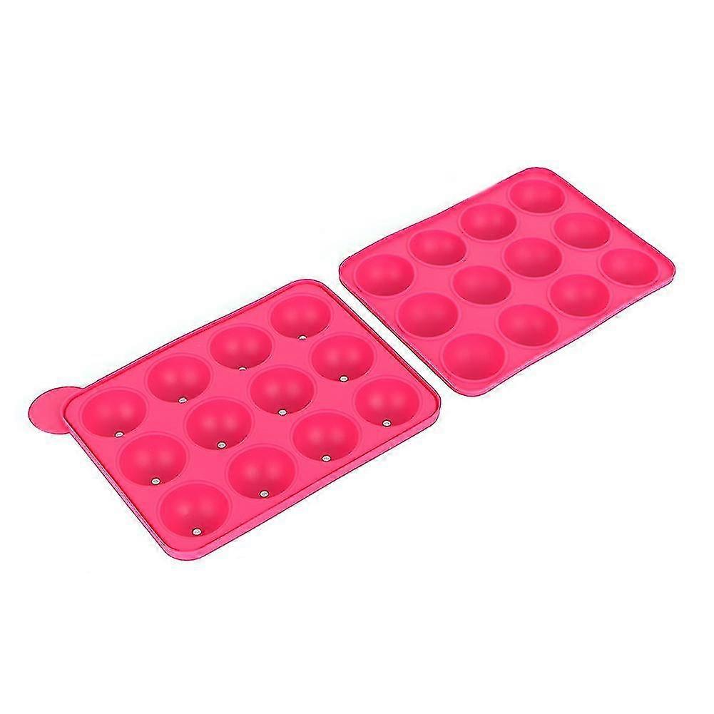 Round Ice Balls Silicone Ice Cube Tray - 12 Grids for Cocktails, Candy, Bar Drinks
