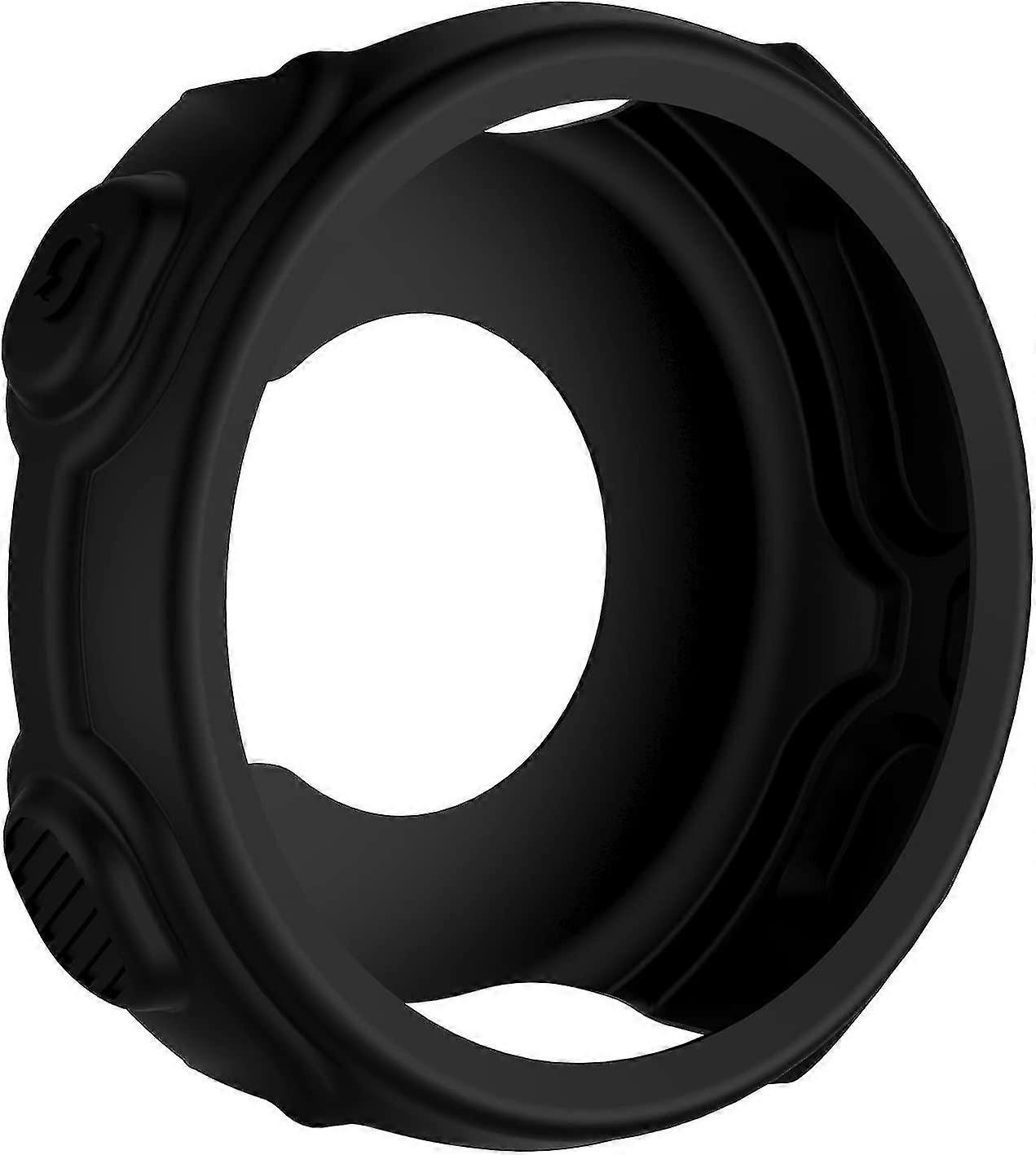 Soft Silicone Shock-proof And Shatter-resistant Protector Case Cover For Forerunner 235 And 735xt -black