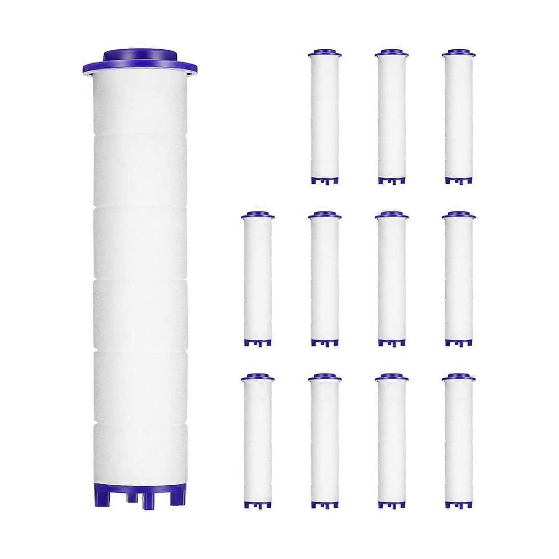 Filter Cartridge for Vortex Shower Head 3.7in Set of 12 Replacement Filter Cartridge for Detachable