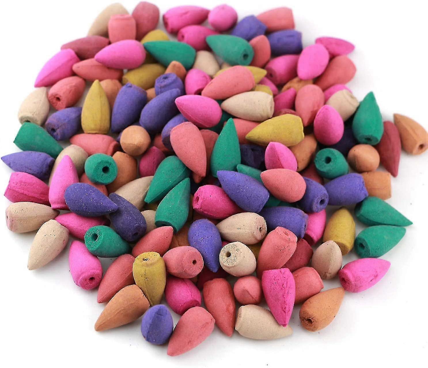 300 Pcs Backflow Cônes d’encens, bâton d’encens Aromathérapie Brûleur cônes