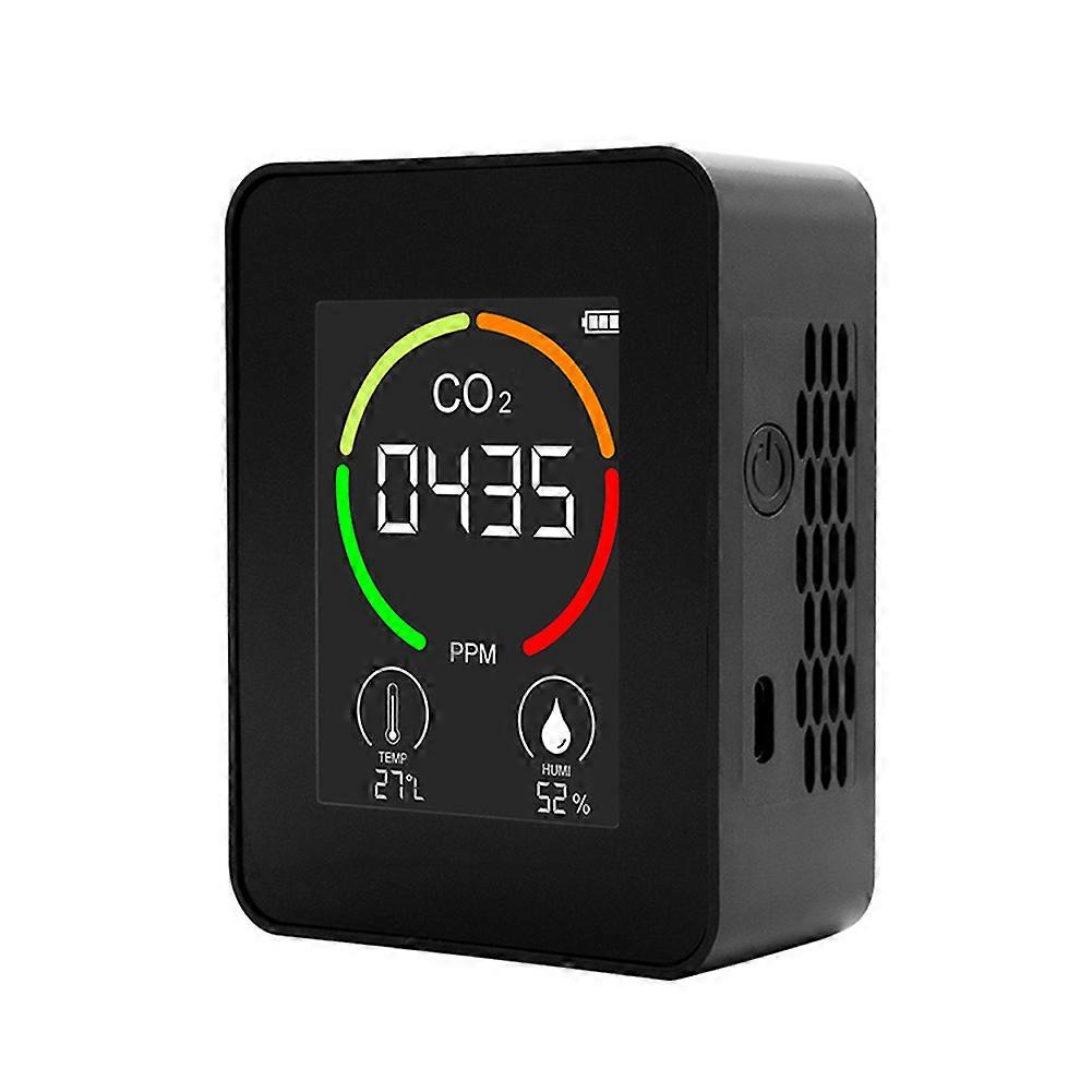 ZK30 Multifunctional 5in1 CO2 Meter Digital Temperature Humidity Tester Carbon Dioxide TVOC HCHO Detector Air Quality Monitor