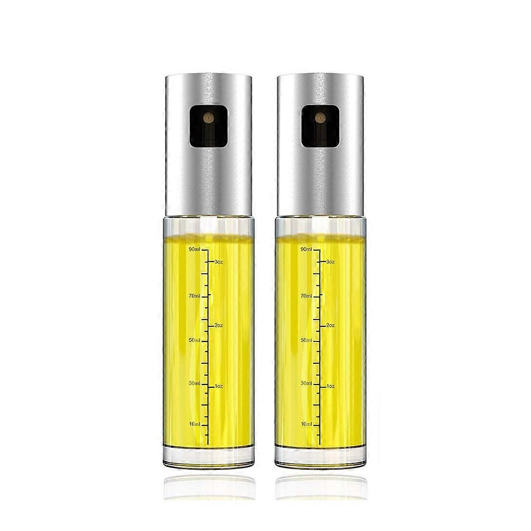 2PCS Oil Sprayer with Scale for BBQ Kitchen
