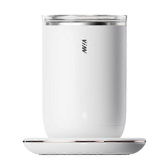 Smart 2 In 1 Auto Stirring Magnetic Cup with Warmer Coffee Mug for Home Office Gift USB Electric Mixing Cup and Heating Pad