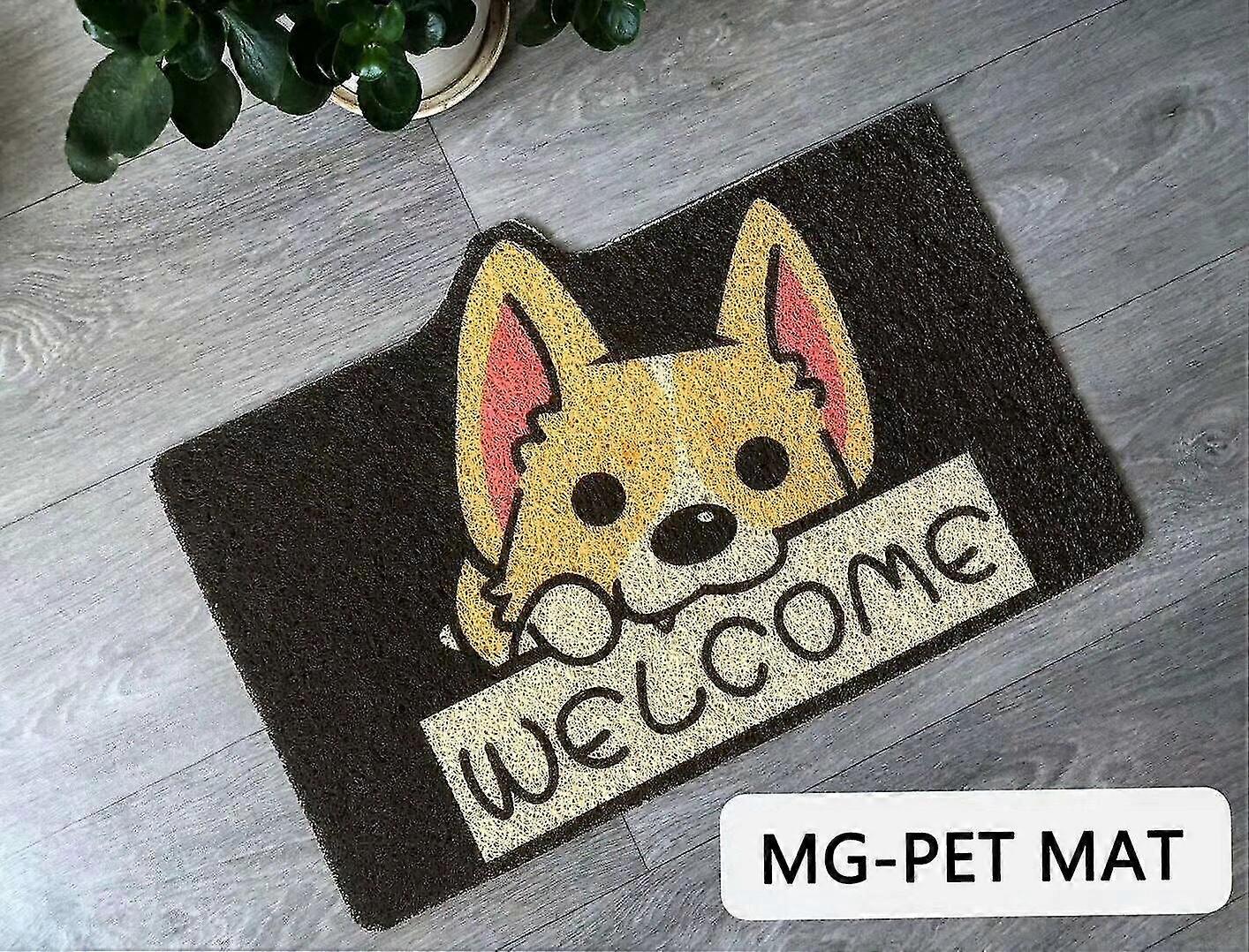 Bath Mat Non Slip Absorbent Shower Bath Rug Carpet Wire Ring