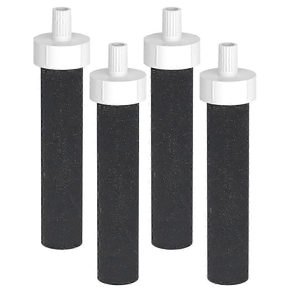 Udskiftning til vandfilter, vandflaskefilter Bb06 hårdsidet, rustfrit stål flaskefilter, 4-pak