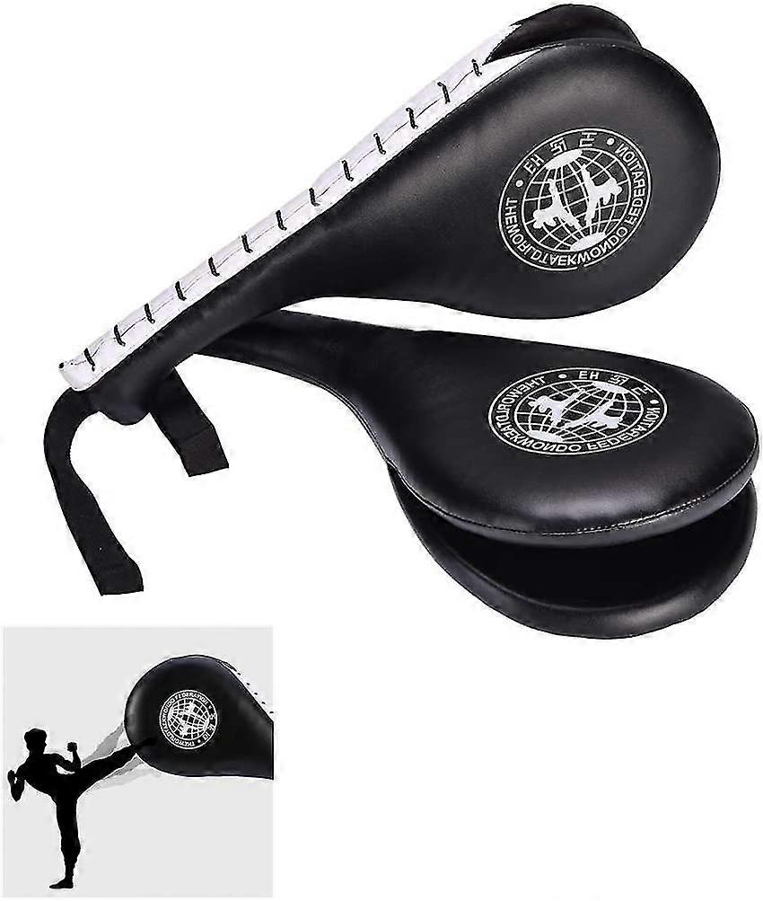 Taekwondo Double Kick Pad Target Tae Kwon Do Karate Kickboxing Training Tkd Kicking Pad Practice Kick Target Training Double Face Kick Foot Pad Martia