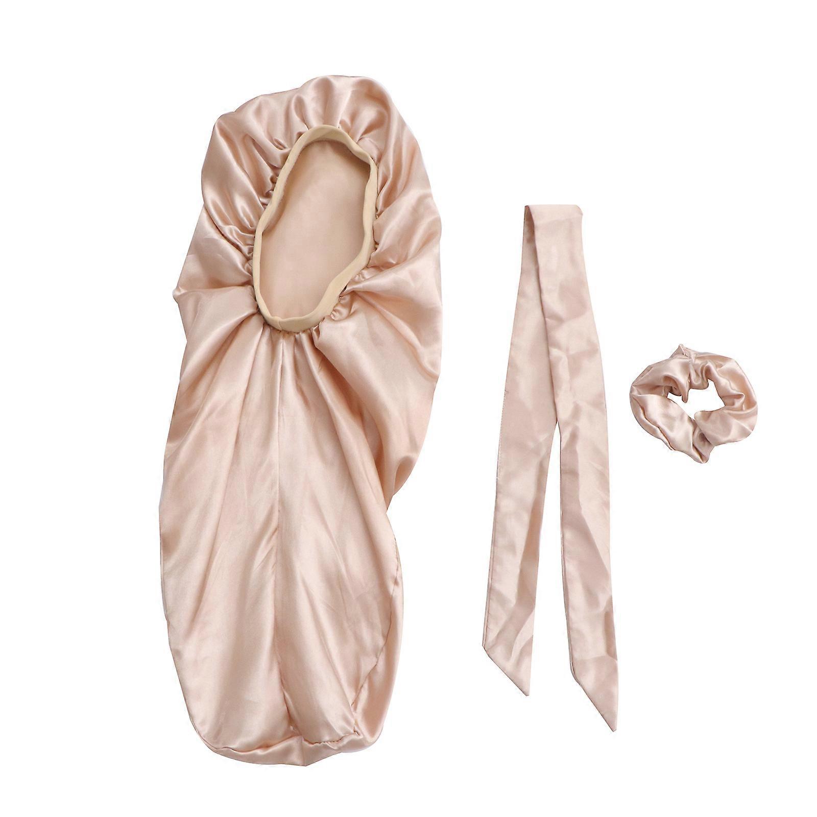 3 kpl pitkä satiini konepelti Uni Elastinen Nauha Konepelti Naisten Yö nukkuminen