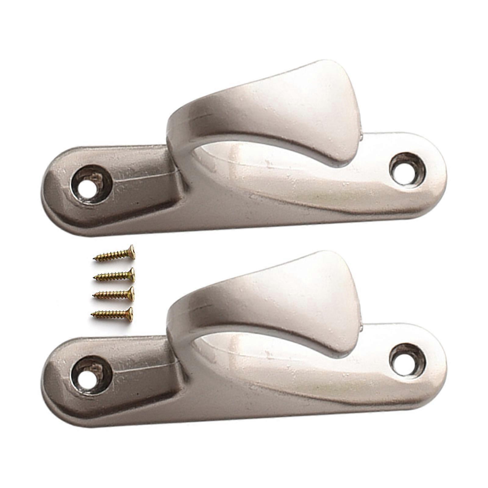 2Pcs Curtain Hooks Simple Exquisite Small Multifunctional Home Curtain Holdbacks Drapery Tiebacks for Home