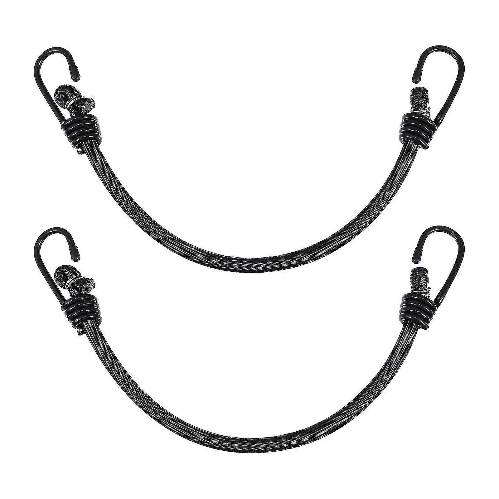 2 Pcs Tie Strap Outdoor Bungee Cords Multi- Functional Binding Belt Motorcycle Bungee Cord
