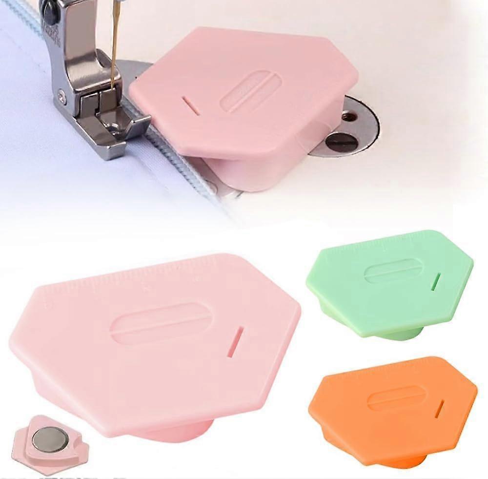 3PCS Magnetic Seam Guide for Sewing Machine Buddy Sew Universal