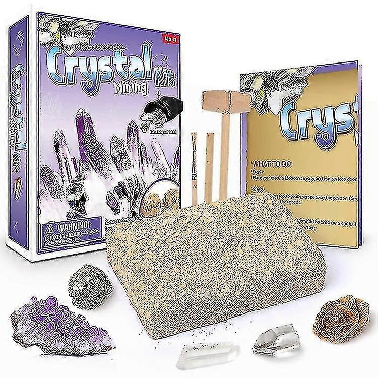 Children's Creative Diy Mining Crystal Exploration Mining Toys Dig Toys