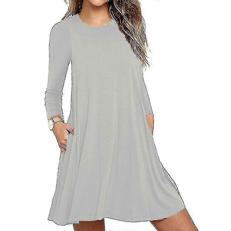 Womens Sleeve Swing With Pockets