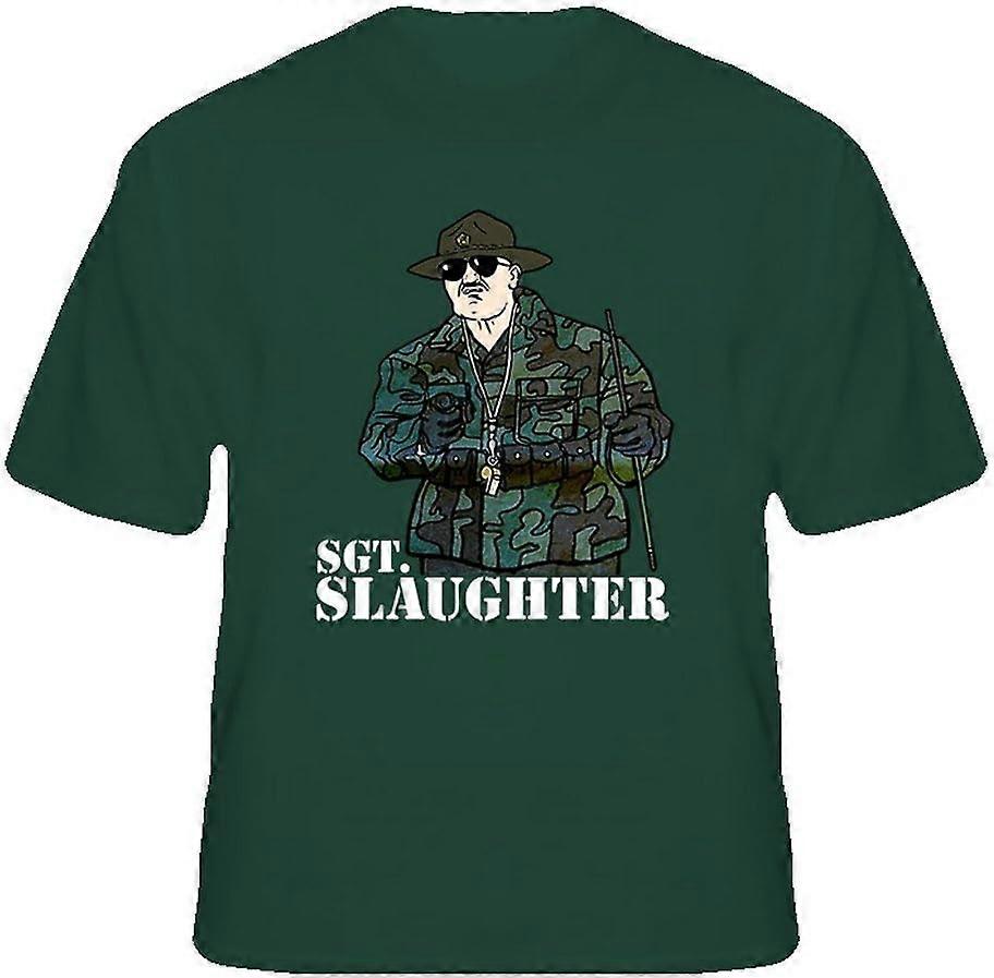 SGT Slaughter Retro Güreş Tişörtü