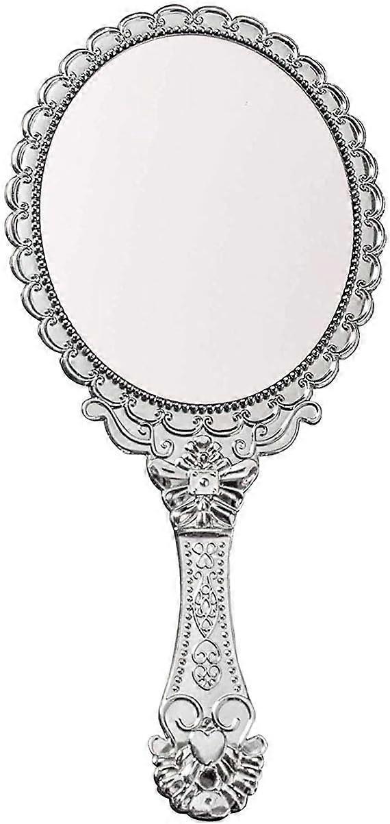 Vintage Hand Mirror, Cute Handheld Makeup Mirror for Travel, Portable Design, Durable Material, Compact Size