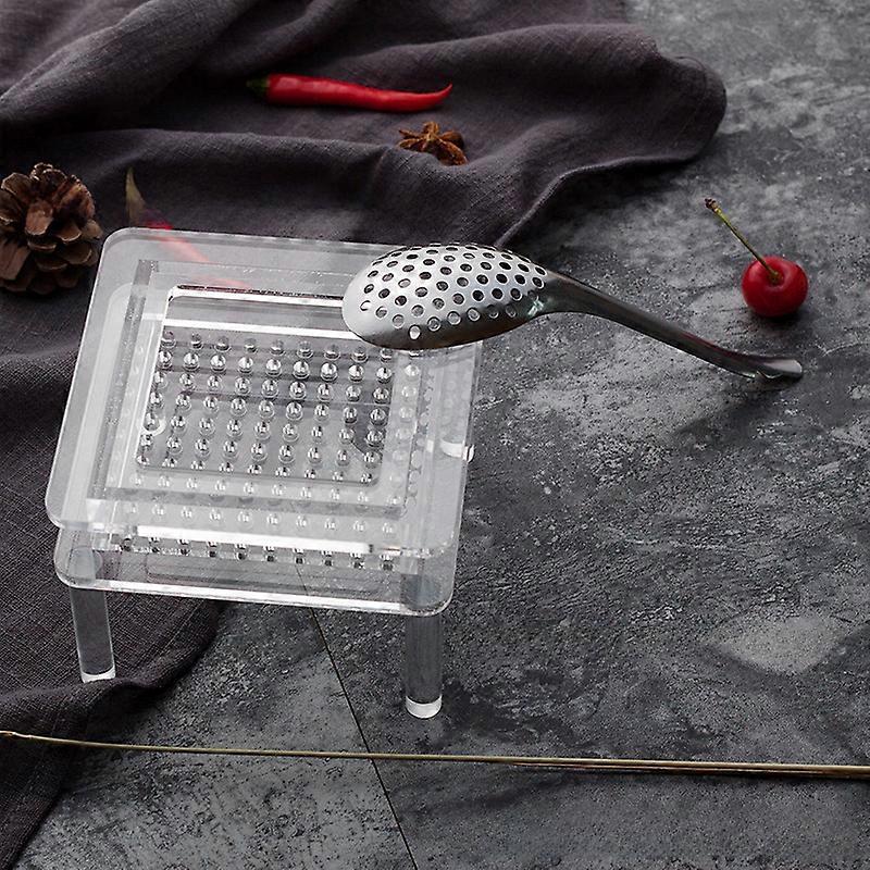 Molecular Gourmet Tools Capsule Fish Roe Creative Dish Tools Fish Roe Spoon Fish Roe Colander Caviar Spoon