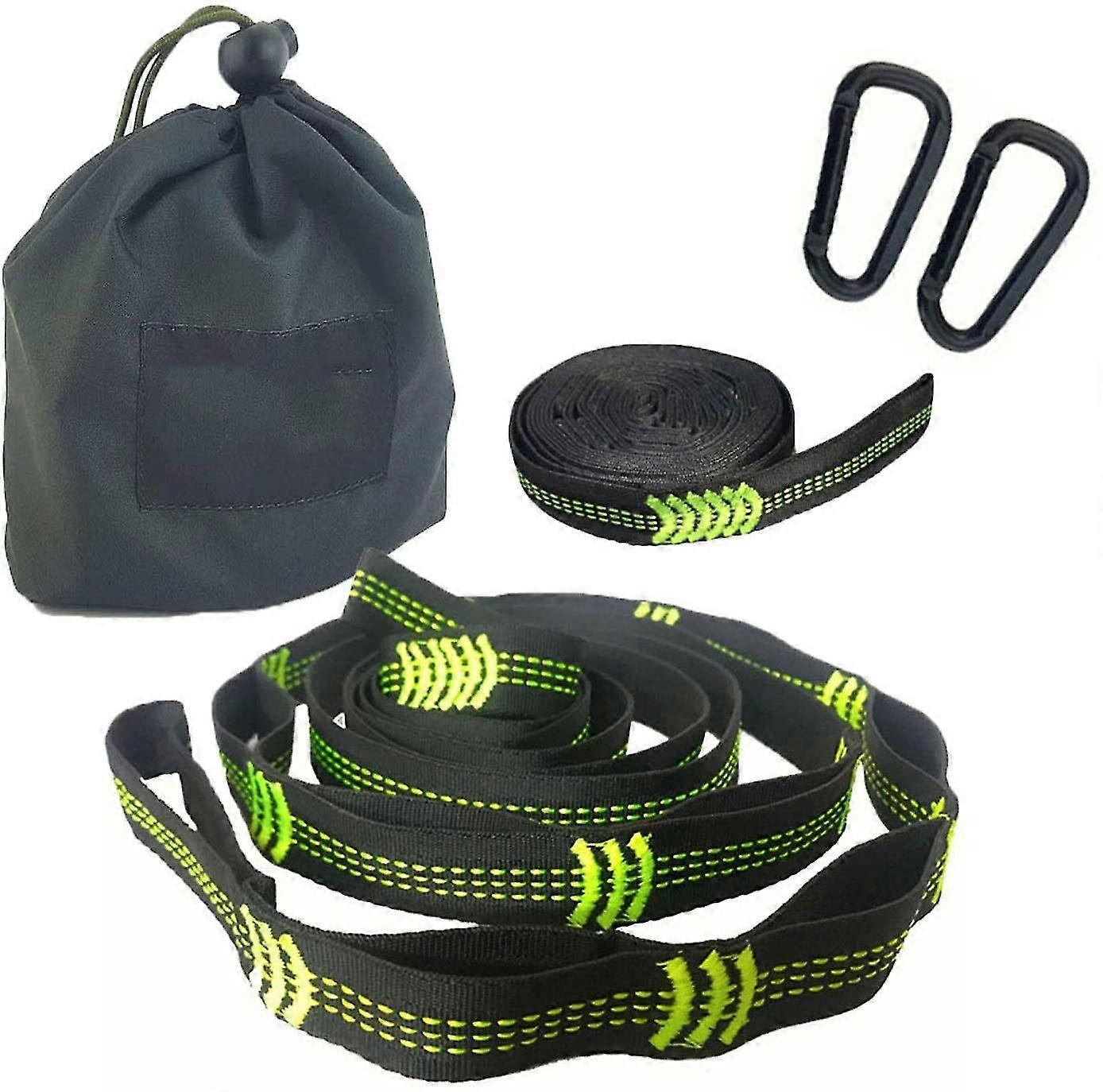 Hammock Straps, Hammock Tree Straps Set Of 2, Non-elastic Polyester Fiber, Portable And Lightweight, Tree-friendly, For Quick And Easy Installation Of