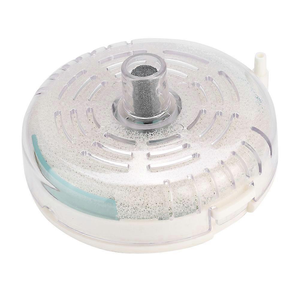 Ultra Thin Round Aquarium Fish Tank Filter Sponge Filter Water Filter (L)