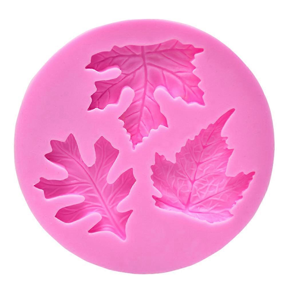 أوراق القيقب شكل Dangler صب سيليكون العفن اليدوية هدية حرفية للعائلة ديكورات جميلة مختلفة وردي متين