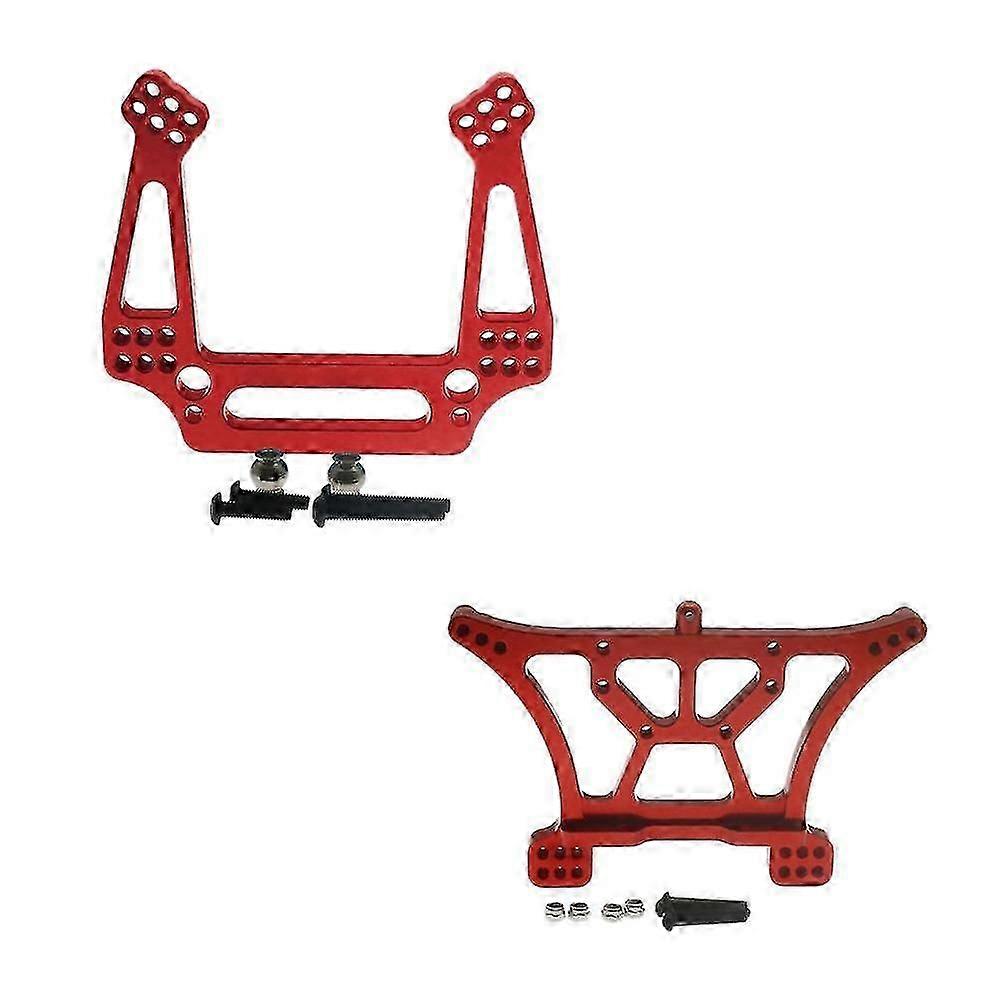 Metal Front Shock Tower Rear Shock For Traxxas Slash Red