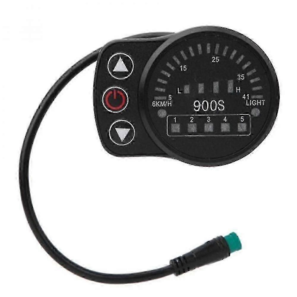 Kt-900s E-bike Led Display Meter Waterproof Connector Code Table JXH